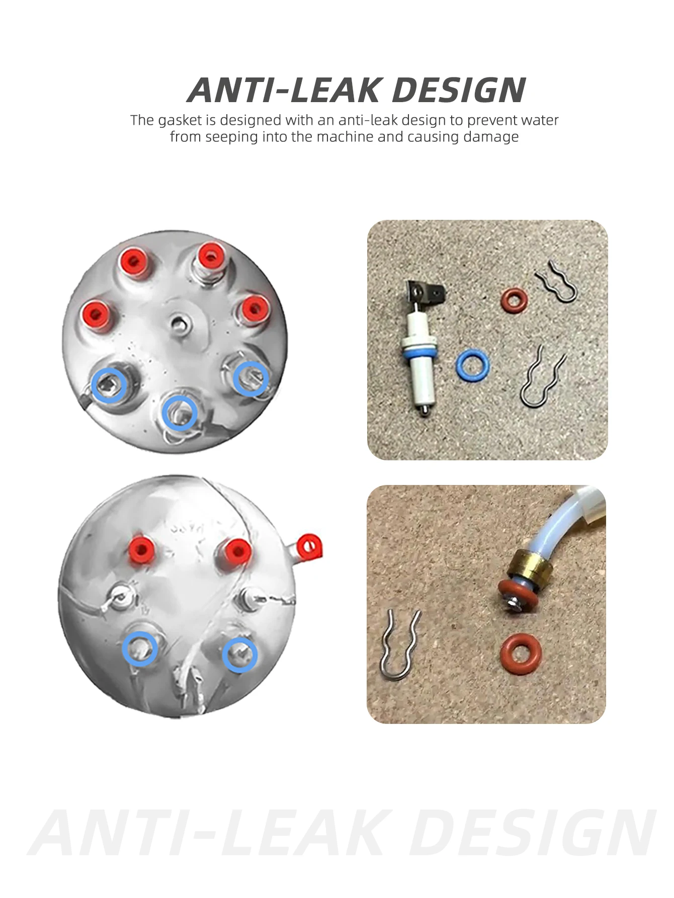 O-Ring Set Compatible With Breville Dual Boiler Coffee Machines 900 920 980 990 Silicone Seals For Hose Thermal And Steam Probes