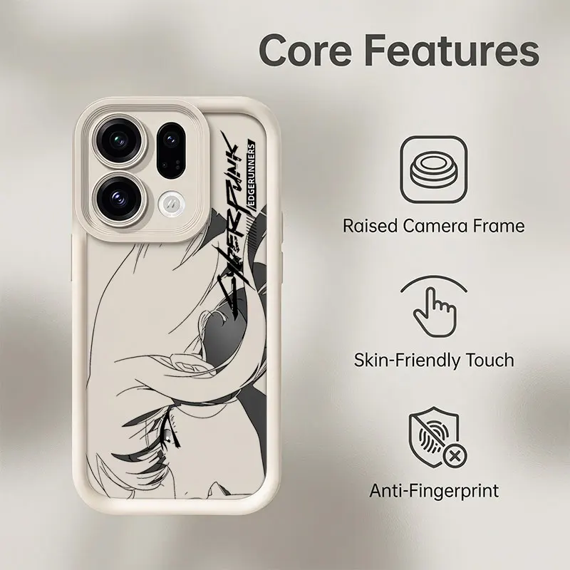 Edgerunners C-Cyberpunks Shockproof Phone Case
