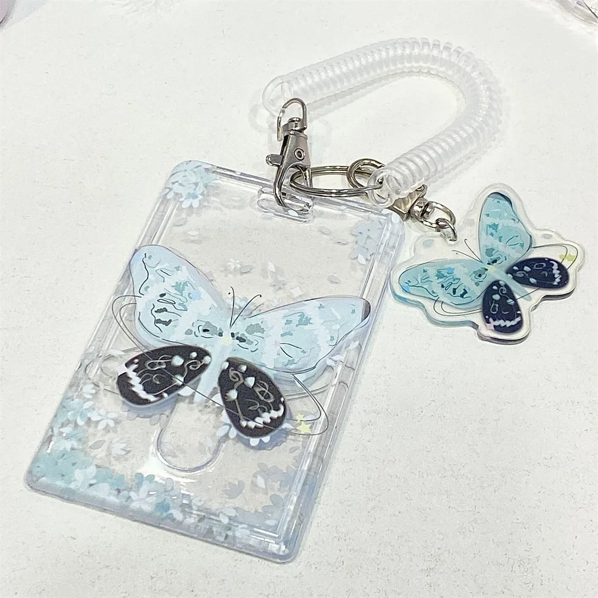 Acrylic Butterfly Badge Holder, Kpop Photocard Holder 6