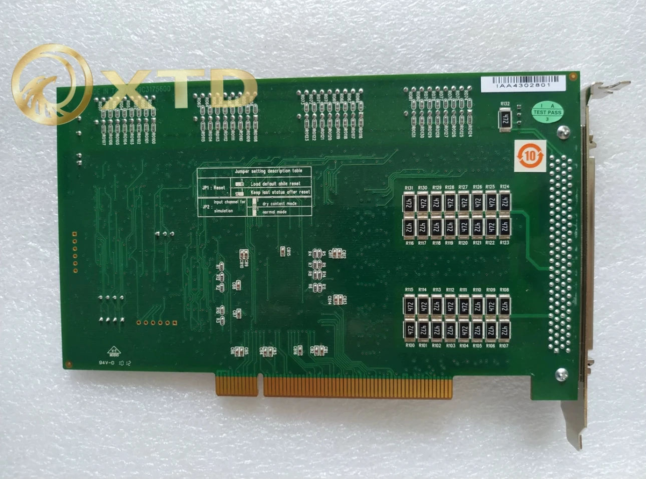 중고 오리지널 산업 데이터 수집 카드, PCI-1756 REV A1 01-3