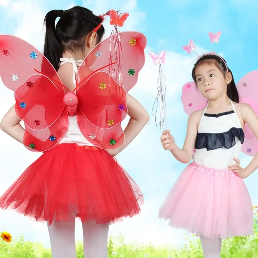 

Wings Props Party Clothing Kids Toys Glowing Wings Children Butterfly Wings Butterfly Wings Glowing Butterfly Wings