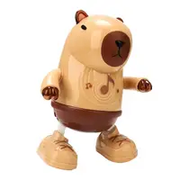 Dancing And Singing Capybara Electric Toys With Lights & Sounds Electric Cartoon Light Up Body Shaking Capybara Toys For Kids 1