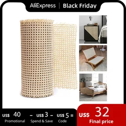 Rattan Rattan Octagonal Weaving Decorative Furniture Chair Cabinetry Craft Woven Net Rattan Wire