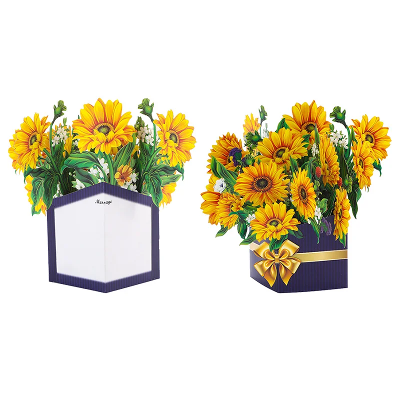 Mother's Day 3D Floral Pop-Up Card and DIY Craft Gift Set