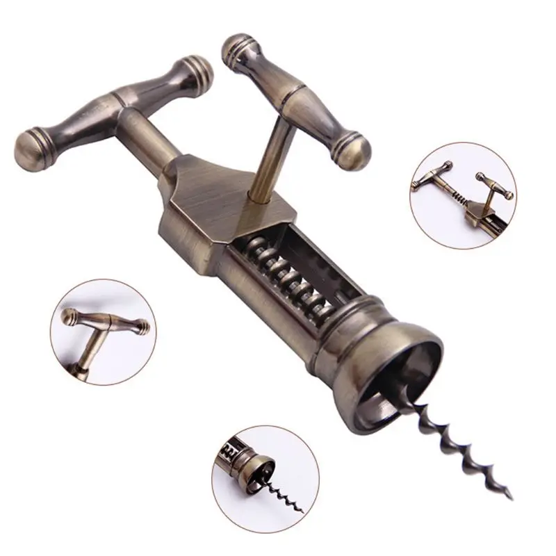 

Открывалка для бутылок в стиле ретро, ​​приспособление для удаления напитков на кухне, гаджет для открытия официантки для бара