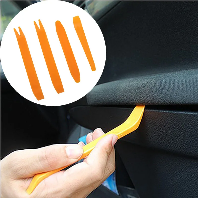 4/12 Pz Autoradio Porta Clip Pannello Trim Dash Strumento Di Rimozione Audio Per Porsche Macan S Panamera Cayman Porsche911 918 Boxster