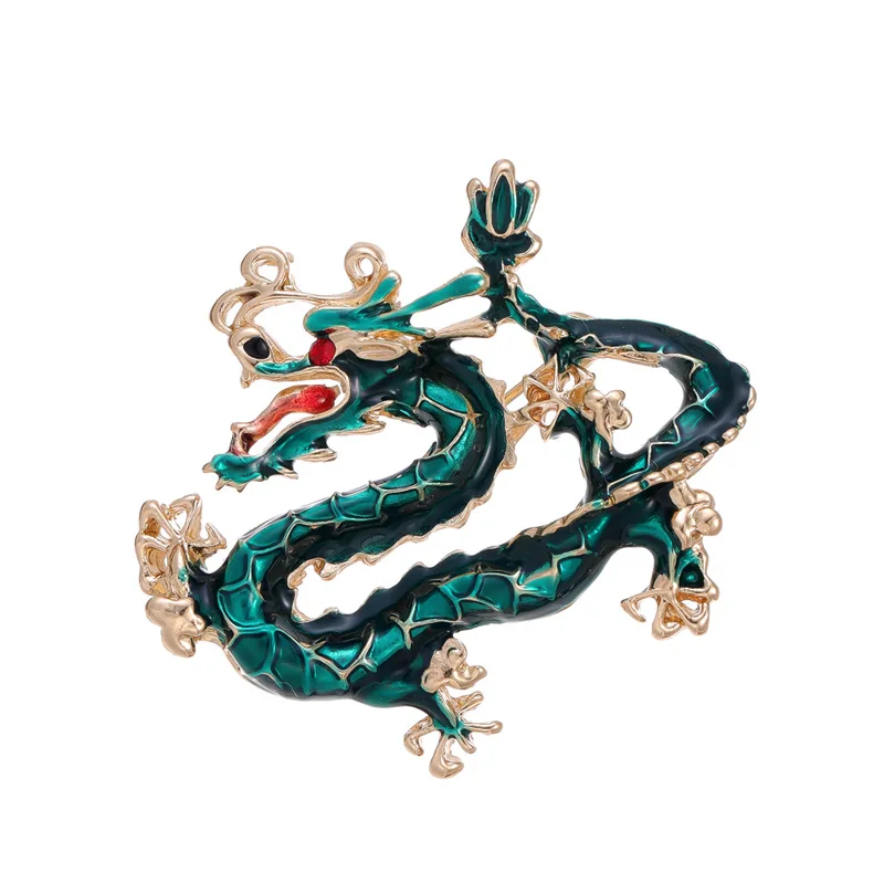 Chinese Dragon Brooch 1