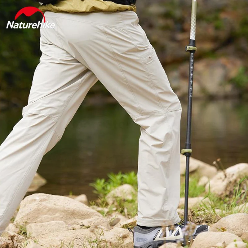 Naturehike Climbing Quick-drying Trousers Outdoor Hiking Nylon Breathable Mountain Pants Sports Clothing UPF100+ Multiple Pocket