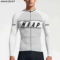 2025 New RAICHA MAAP Men's Breathable Long Sleeve Cycling Wear Slim Fit Professional Cycling Wear Road Bike Mountain Bike Wear 1