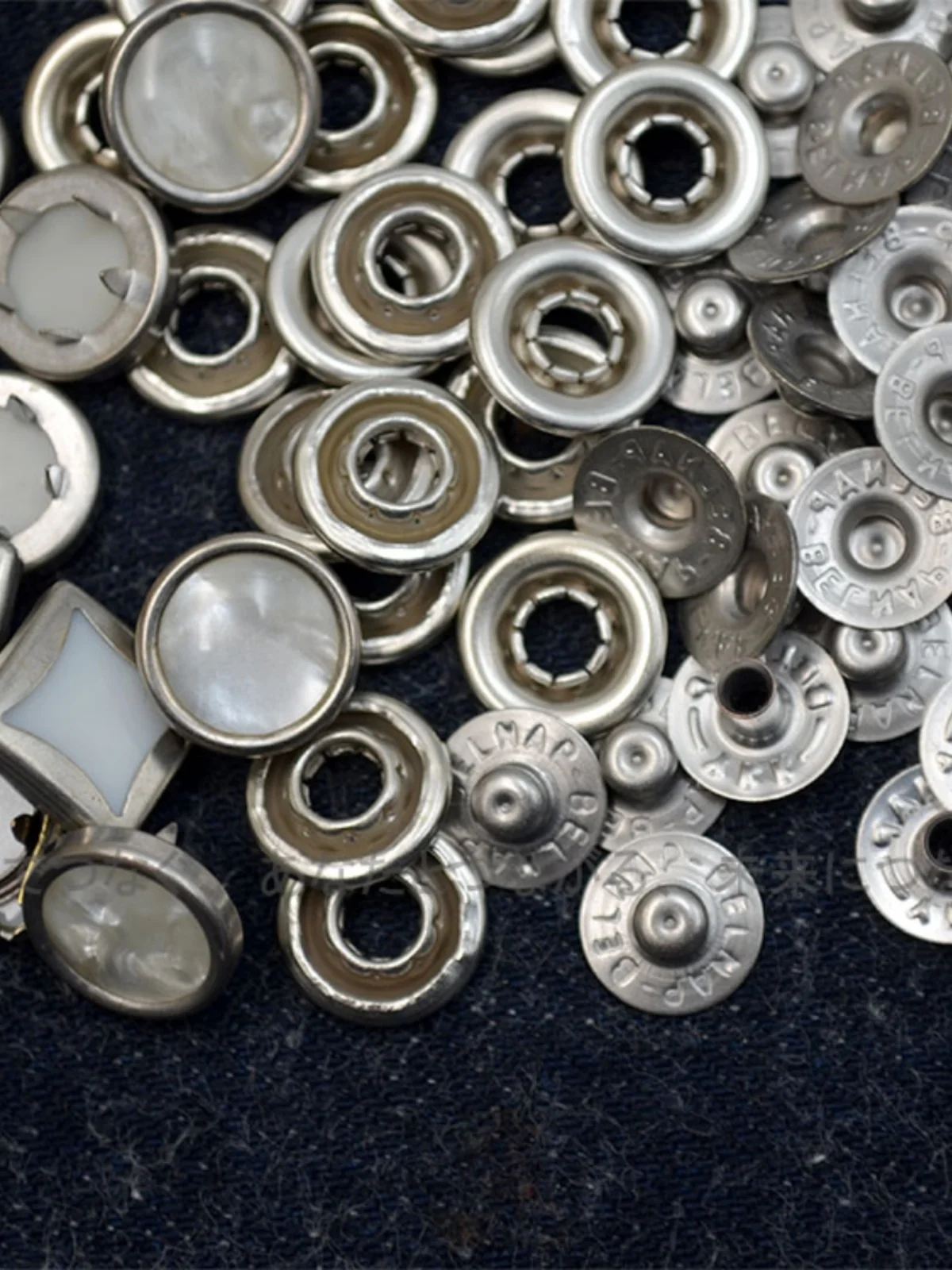 

BELNAP пятикоготная пряжка, импортированная из Японии, YKK Pearl четыре в одной рубашке, декоративная пряжка для джинсовых рубашек