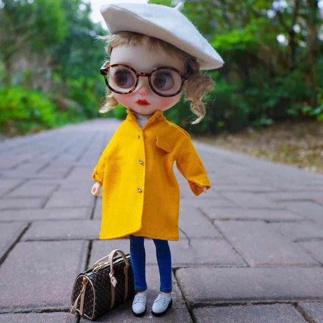 New Dolls Fashion Hipster Sunglasses Glasses for Blythe 