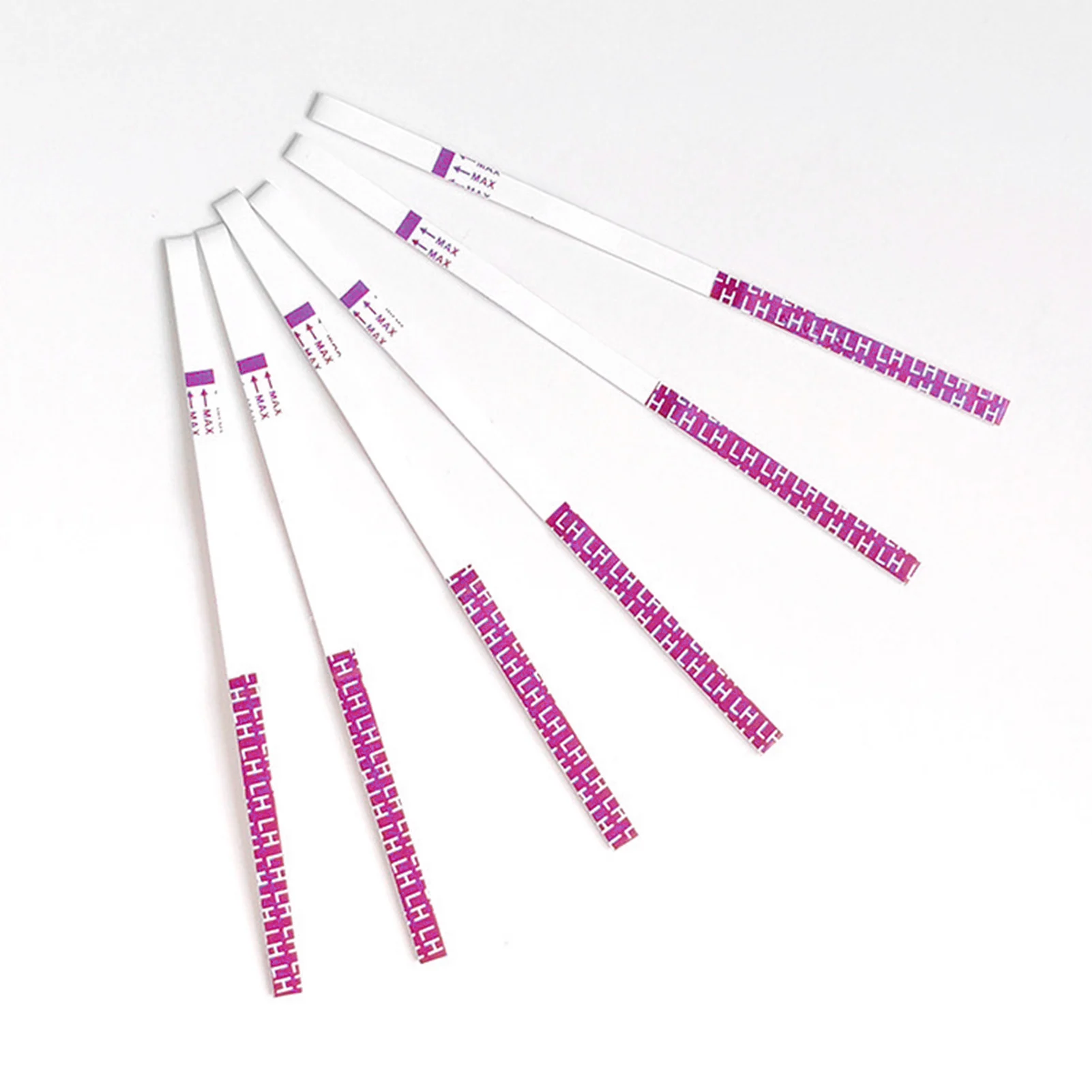 40PCS LH Test Strip Over 99% Accuracy Self-Check Fertility Testing Paper Rapid Ovulation Test Strips Female Urine Measuring Kits