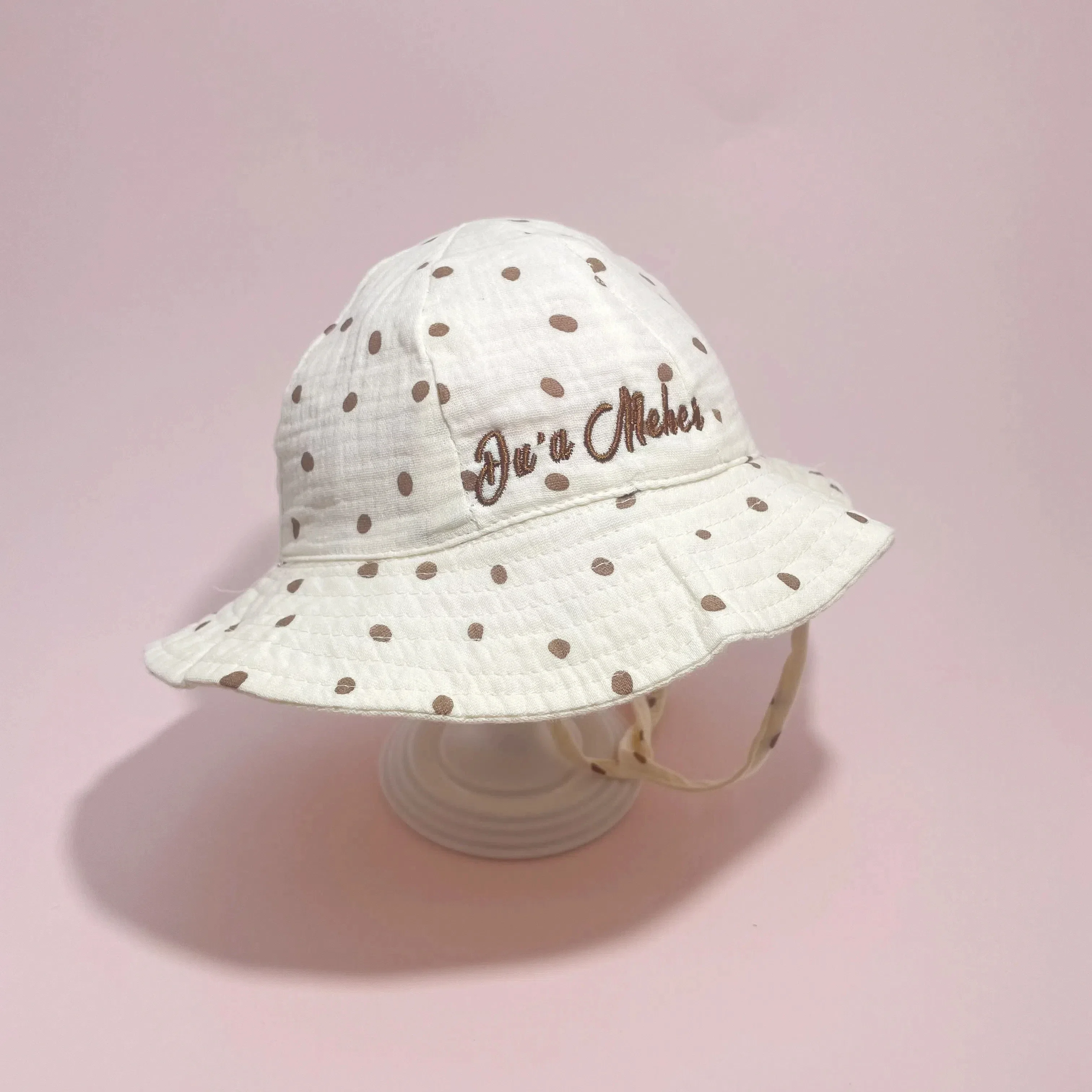 2-teiliges Set mit individuellem Namen, Babymütze und Schnullerclip, verstellbarer Sonnenhut aus Bio-Baumwolle für Unisex-Kinderzimmer-Ausflugszubehör – Detail 18