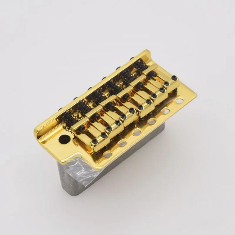 KD6StringsGuitarBridgeGoldBlackSQSTElectricGuitarTremolo