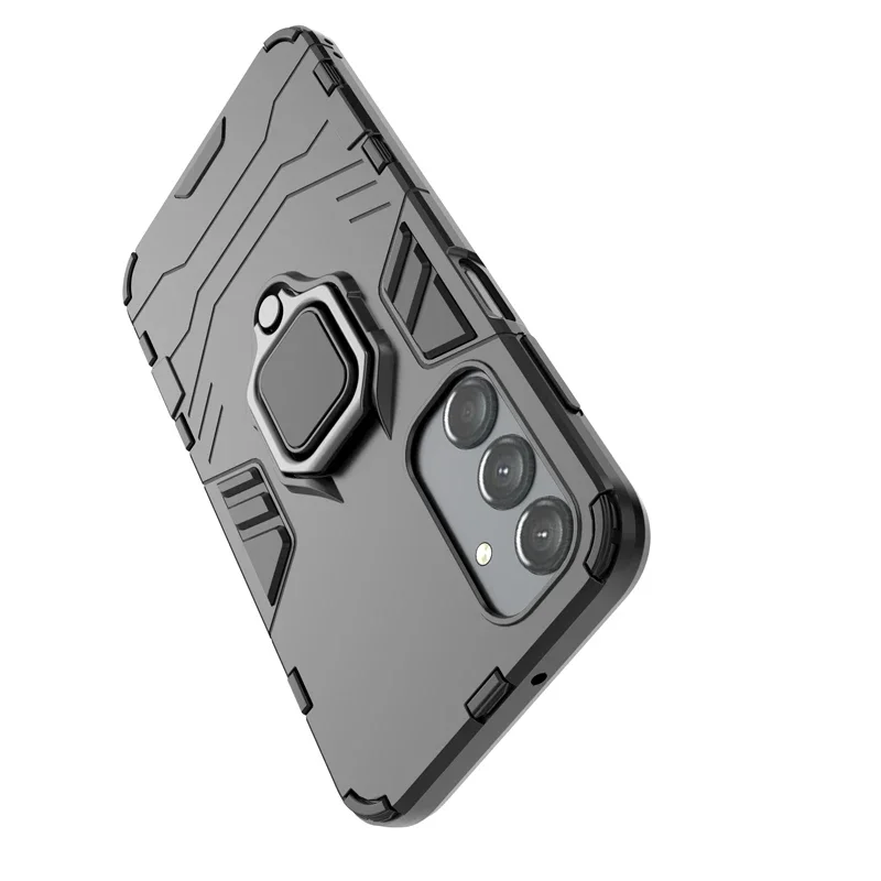 For Samsung Galaxy A25 5G Case Shockproof Armor Case Fundas Samsung GalaxyA25 A24 A23 4GCoque Cover Silicone+PC Metal Ring Stand