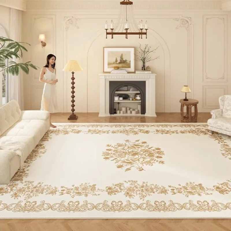 Modern Minimalist Living Room Carpet Large Area Light Luxury Bedroom Rugs Fashion Creative Art Home Decoration Coffee Table Mats