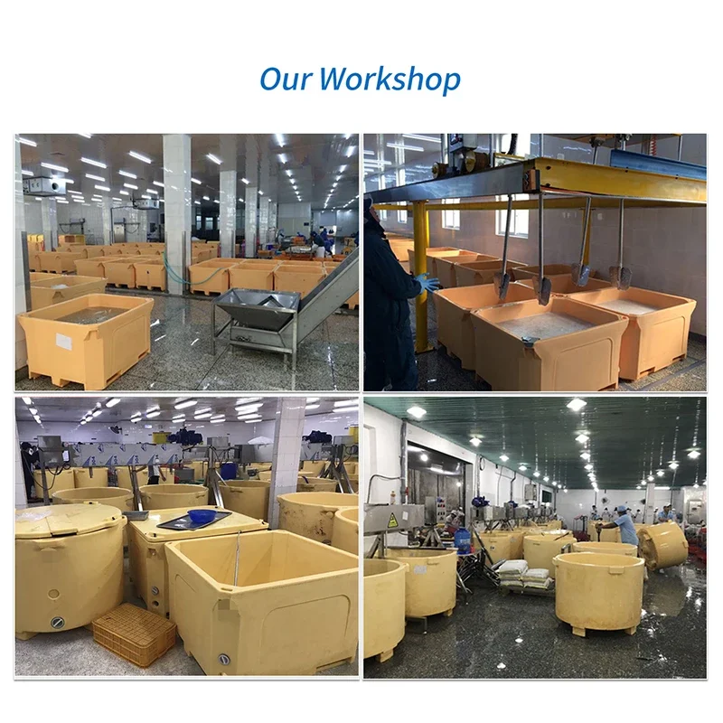 Plastic Storage Fish Box Live Shrimp Fish Transport Container Totes Huge Insulated Cooler Bins