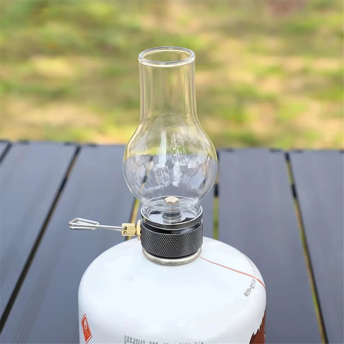 BAAU Compact Gas Lamp for Outdoor Camping, Fishing & Picnic-Portable Gas Lamp,Outdoor Use for Camping Fishing Picnic