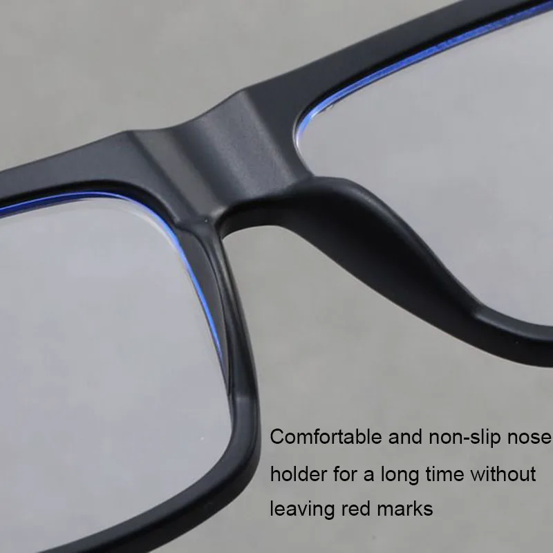 Myopia Glasses Optical Glasses Eyeglasses Frames Eyeglass Frames Wood Grain Flat Leg Myopia Glasses With Wooden Retro Flat Light And Anti Blue Light Frame Can Be Matched For Both Men And Women