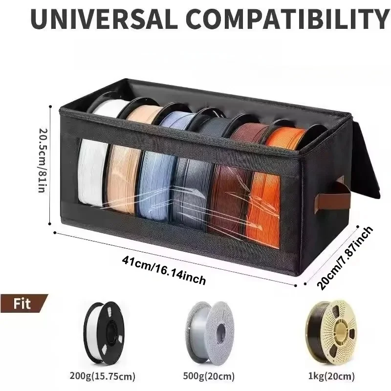 Filament Storage Bag - Open View