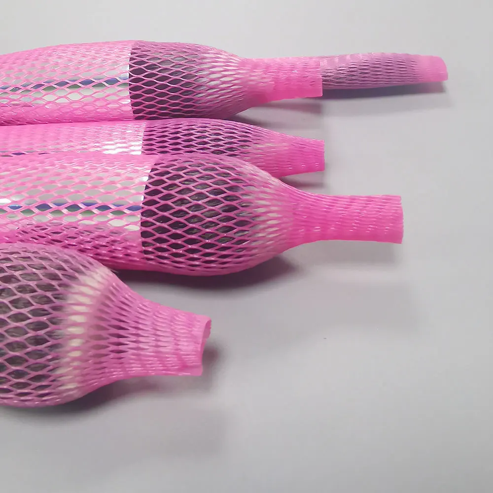 Description Picture 5 of item50pcs/lot Colorful Makeup Brushes Mesh Protector Cover Beauty Elastic Mesh Protective Net Kits Brush Net Pen Cover Cosmetic Tool