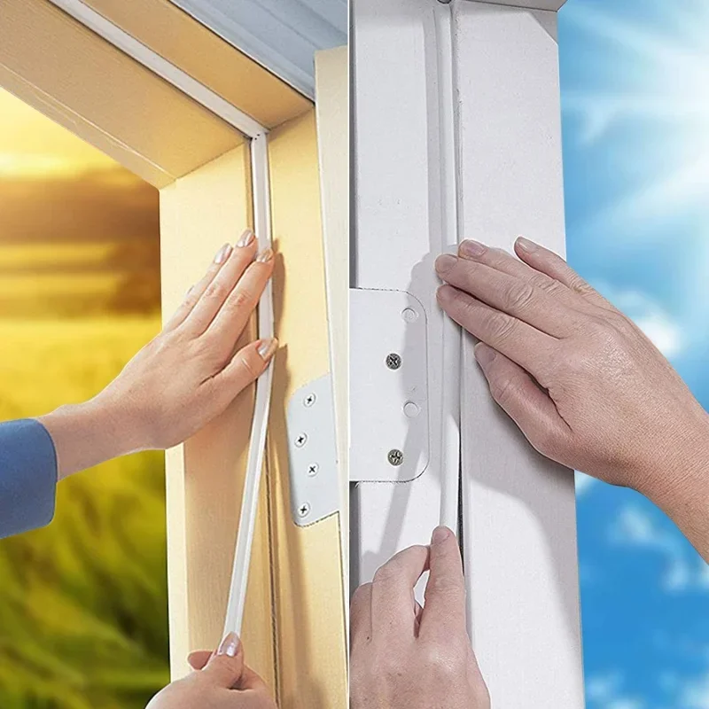 20m Door Weather Stripping Sealing Anti-Collision Rubber Seal Draught Excluder Tape Self Adhesive door seal strip sealing strip tape window seal strip sealing tape sealing strip rubber seal strip rubber door weatherstripping door weatherstripping