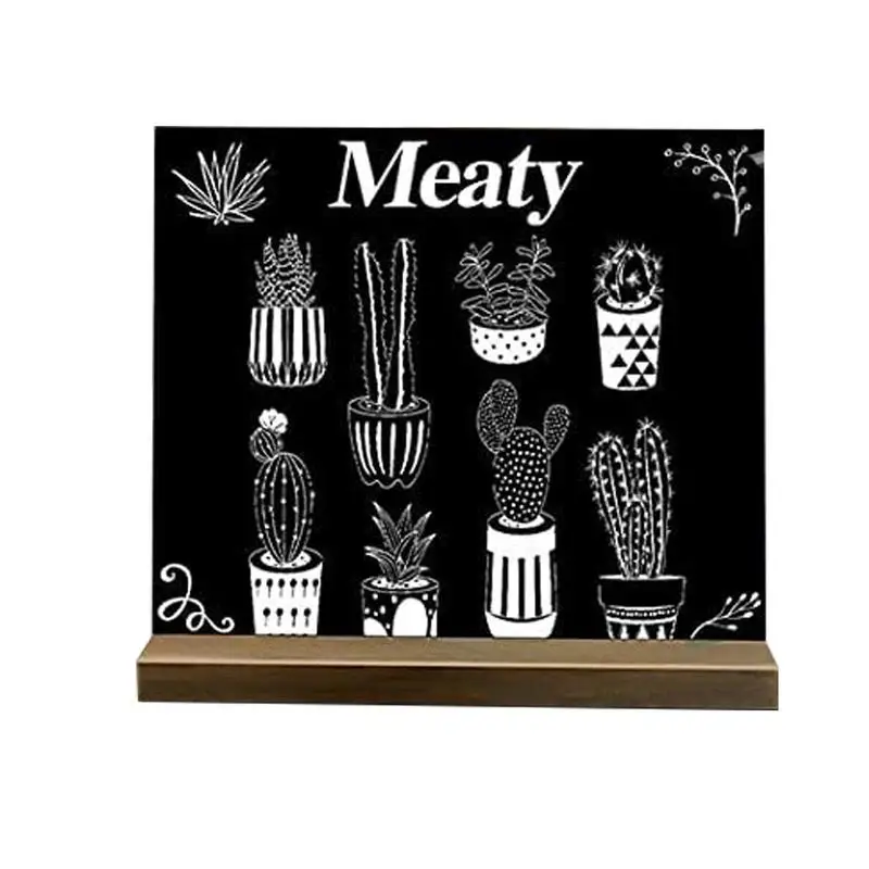 

Mini Chalkboard Signs Mini Tabletop Blackboard Mini Board With Easel Stand For Food Table Rectangle Blackboard Display For