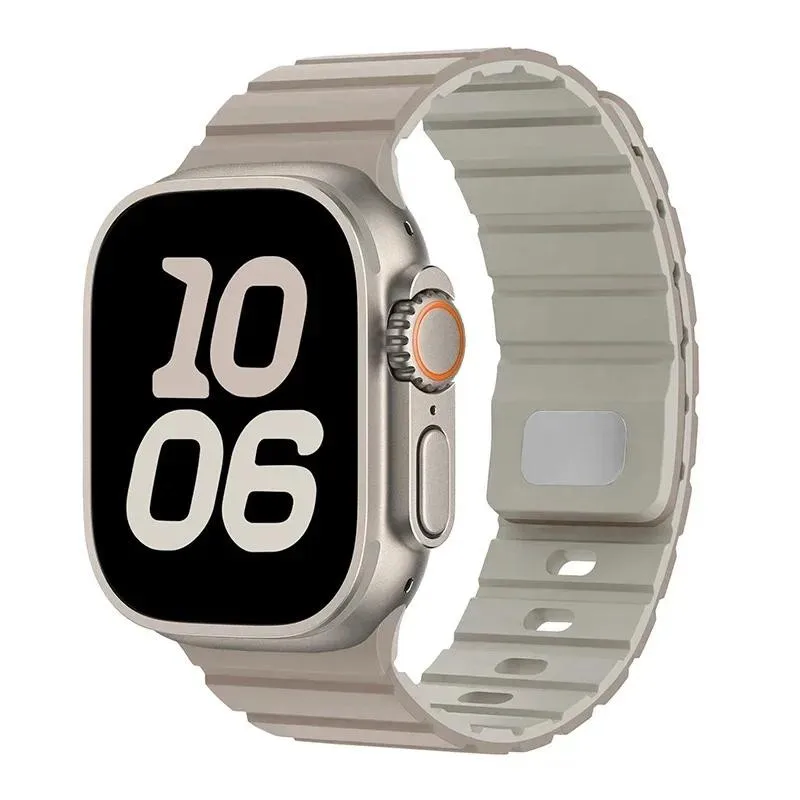 Silicone Magnetic Bracelet Watch Band