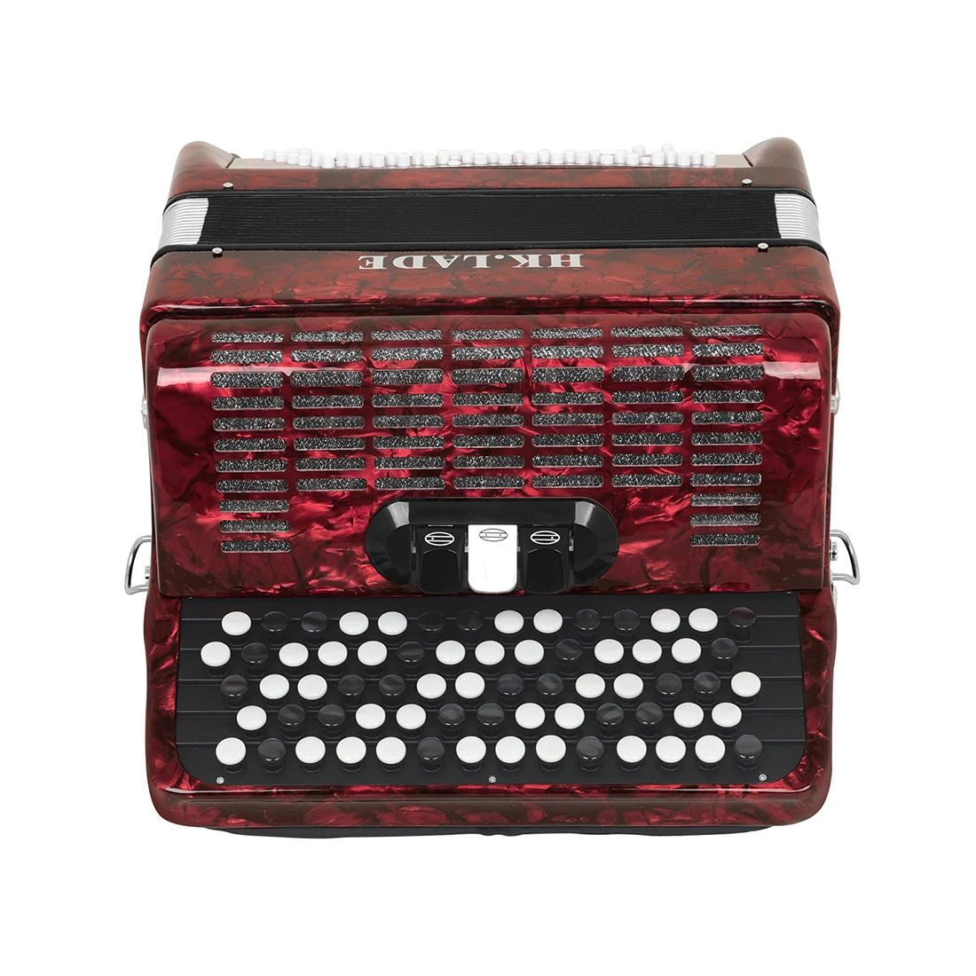 Hk · lade ah-120 rotes Akkordeon 60 Taste 69 Bass 3 Tastatur Stimme profession elles Bajan Akkordeon für Performance-Tastatur instrument – Detail 7