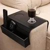 Bamboo Wood Sofa Armrest Tray Foldable Space Saving Furniture Storage Tray Wall Table Sofa Armrest Support Tray Home Decoration 1