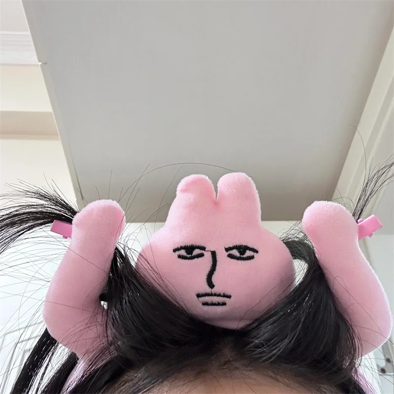 ウサギデザイン ヘアバンド ピンク ウサギデザイン ヘアバンド ピンク