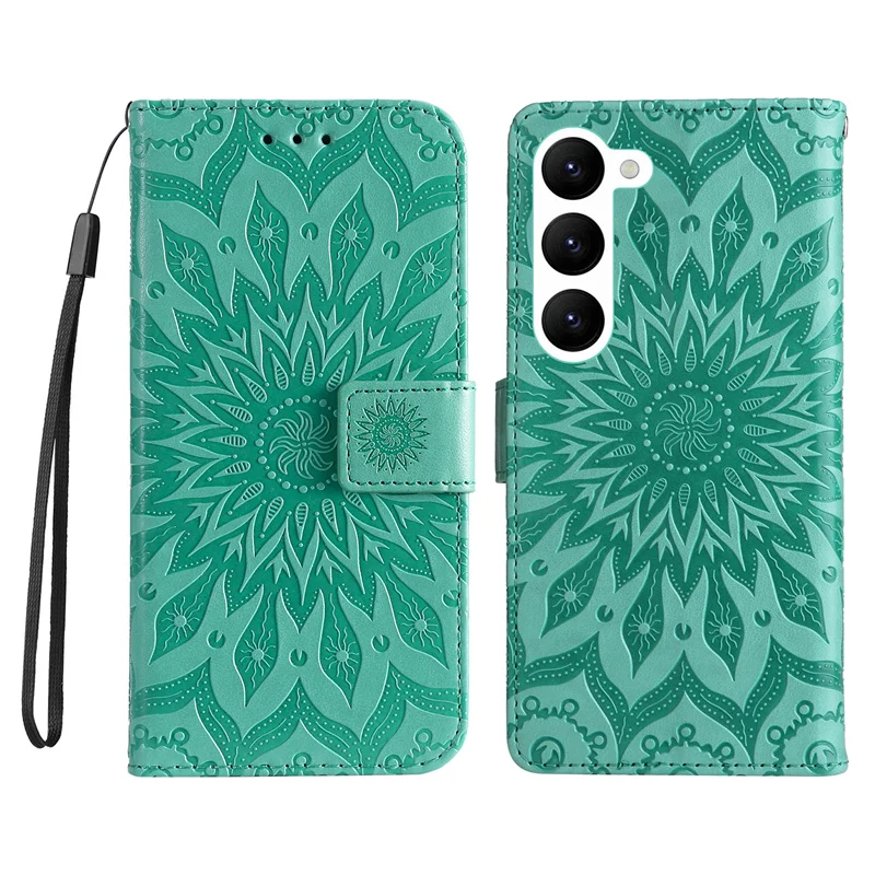 Suower Flip Leder Magnetische Brieftasche Handyhülle für Samsung Galaxy S23 S21 FE S22 Ultra Plus Rückseite mit Kartensteckplatz_voghion.com