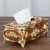 European tissue box, high-end hotel restaurant napkin extraction box, kitchen and living room tabletop tissue storage box 4