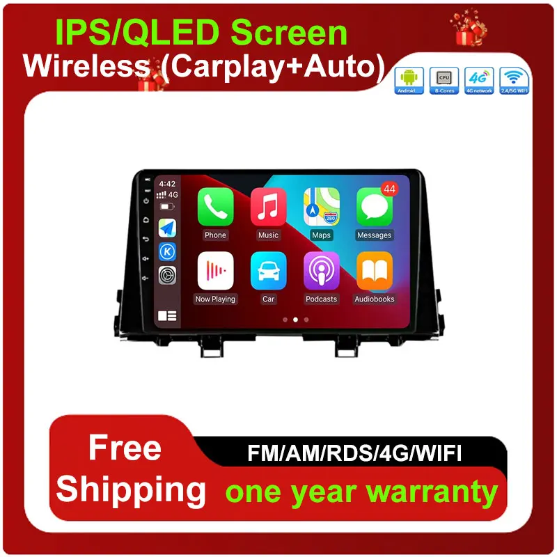 

9 Inch For KIA Picanto Morning 2016-2019 Car Android 13 Auto Wireless Multimedia GPS Navigation Stereo Video Player
