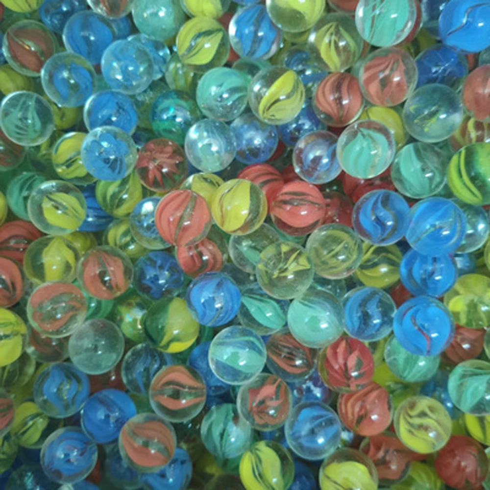 Vase Filler Home Decor Run Game Solitaire Toy Pinball Machine 14mm Bouncing Ball Machine Beads Glass Ball Glass Marbles