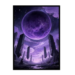 Premium Matte Standard Size Anime Card Sleeves for Trading and Board Games (60 - 120 Pack) (60PCS)