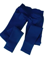 Women's Seamless Scrunch Butt High - Waist Leggings - M (Ink)