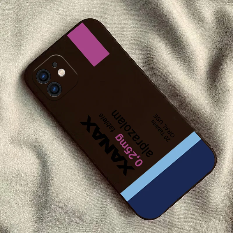 Luxury Fashion Xanaxs Soft Silicone Phone Case - Premium Back Cover
