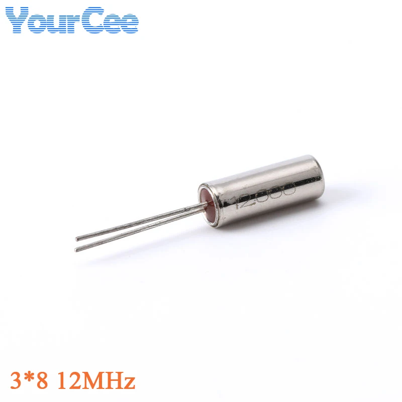 20pcs 3 X 8mm 32.768 K 32.768 KHz Cylindre Oscillateur En Cristal Ton