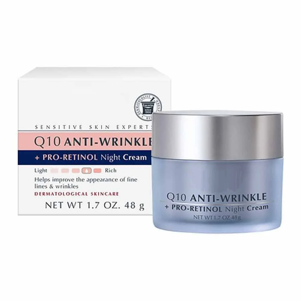 

Original Q10 Anti-wrinkle Night Cream 48g Reduce Fine Lines Gentle Not-irritating Hydrating Moisturizing Smoothing Skincare