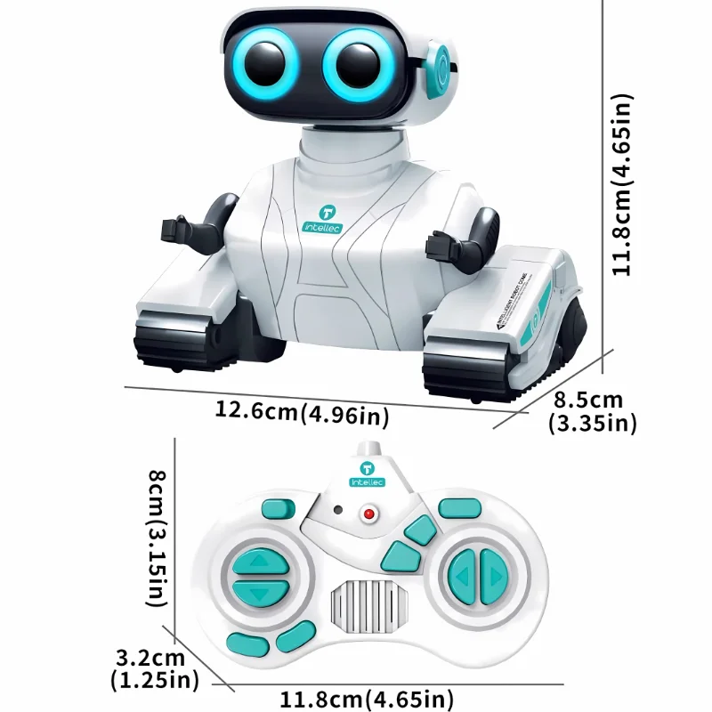 Smart Robots Emo Robot Dance Voice Command Touch Control Singing Dancing Talkking Interactive Toy Gift for Kids 6