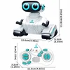 Smart Robots Emo Robot Dance Voice Command Touch Control Singing Dancing Talkking Interactive Toy Gift for Kids 6