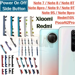 Universal Power and Volume Control Button Replacement (10pcs Note7 Black)
