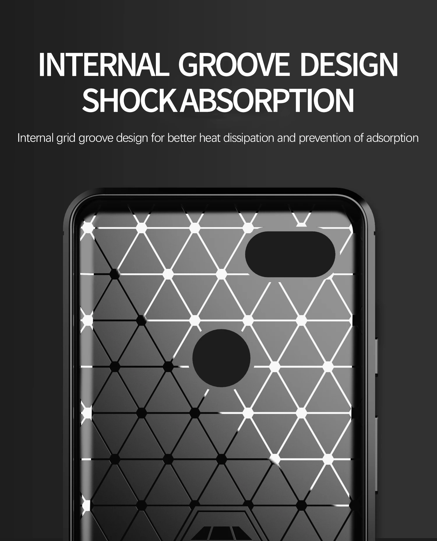 Case for Google Pixel 3A XL TPU silicone shockproof back cover