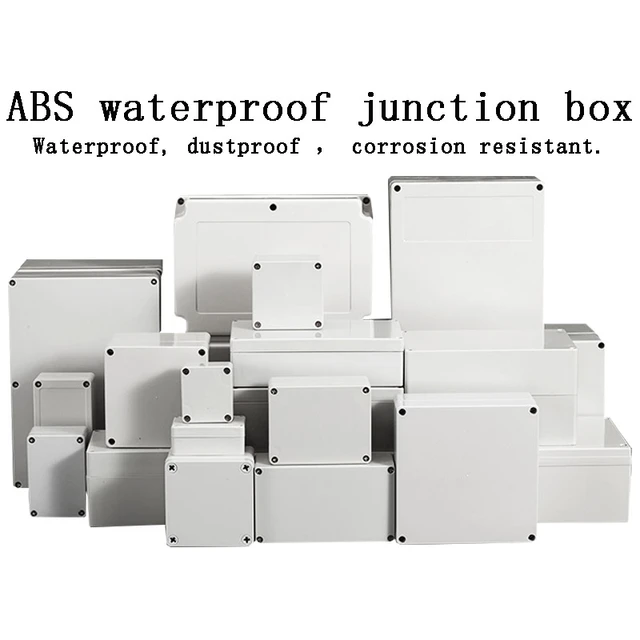 Boîte De Jonction En Plastique Abs Série F, Câble À Vis, Boîte De Jonction  Électrique Étanche Ip66 Pour L'extérieur - Fil Boîtes De Jonction -  AliExpress