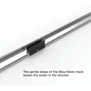 Deluxe Framed Sliding Tub Door, Fits 56-59 inch Opening, Clear Glass, Silver Finish Product Dimensions ‎60 x 6 x 58.5 inches 6