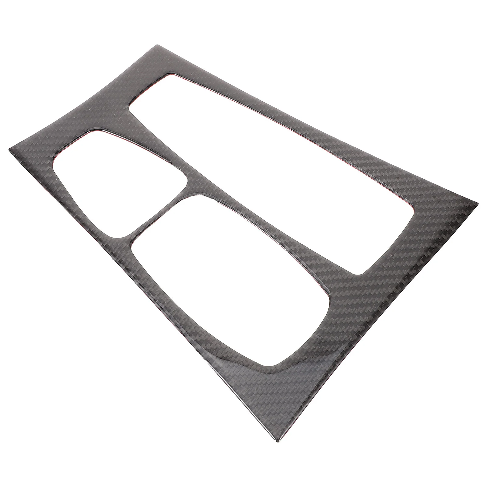 

Car Air Conditioner Decoration Elegant Shift Panel Part Vehicle Replaceable Frame Real Carbon Fiber for Cars