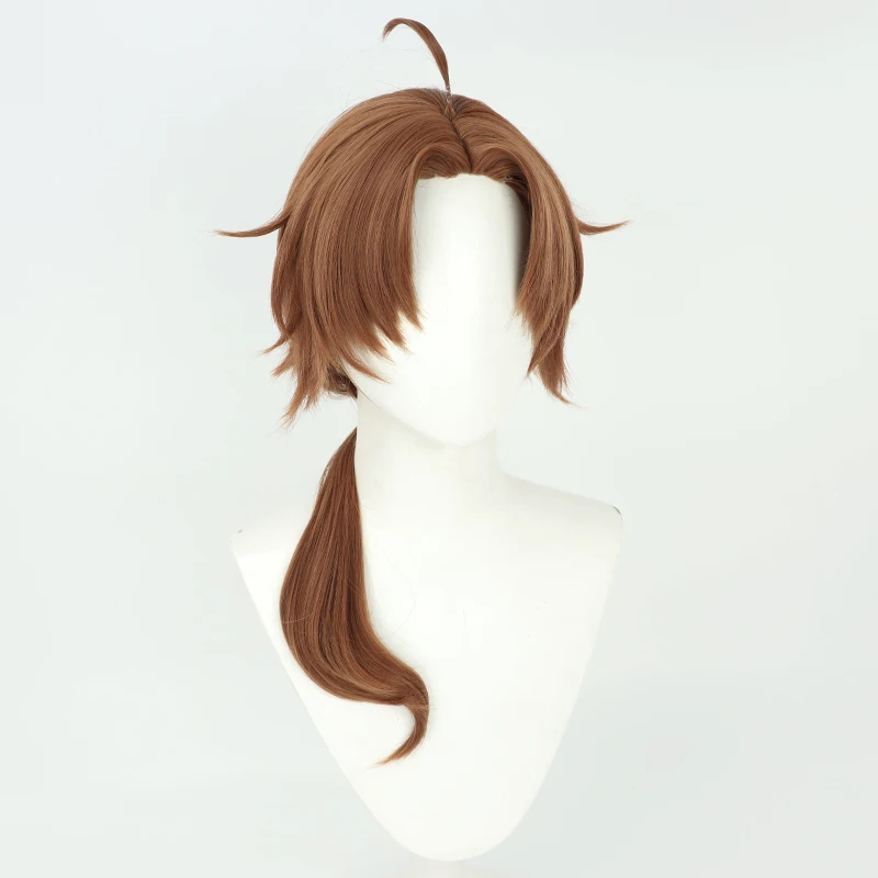Rudeus Greyrat Cosplay Wig Anime Mushoku Tensei Jobless Reincarnation Synthetic Hair Halloween Party Role Play + Free Wig Cap