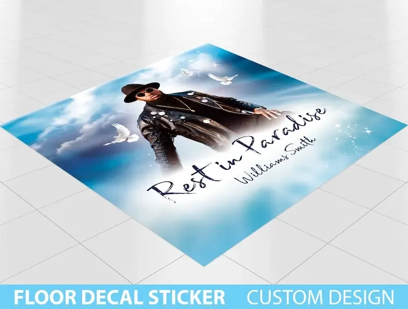 

Наклейка на пол на заказ, съемная наклейка, виниловый напольный баннер, памятная наклейка-баннер, съемная наклейка, памятный длинный живой F