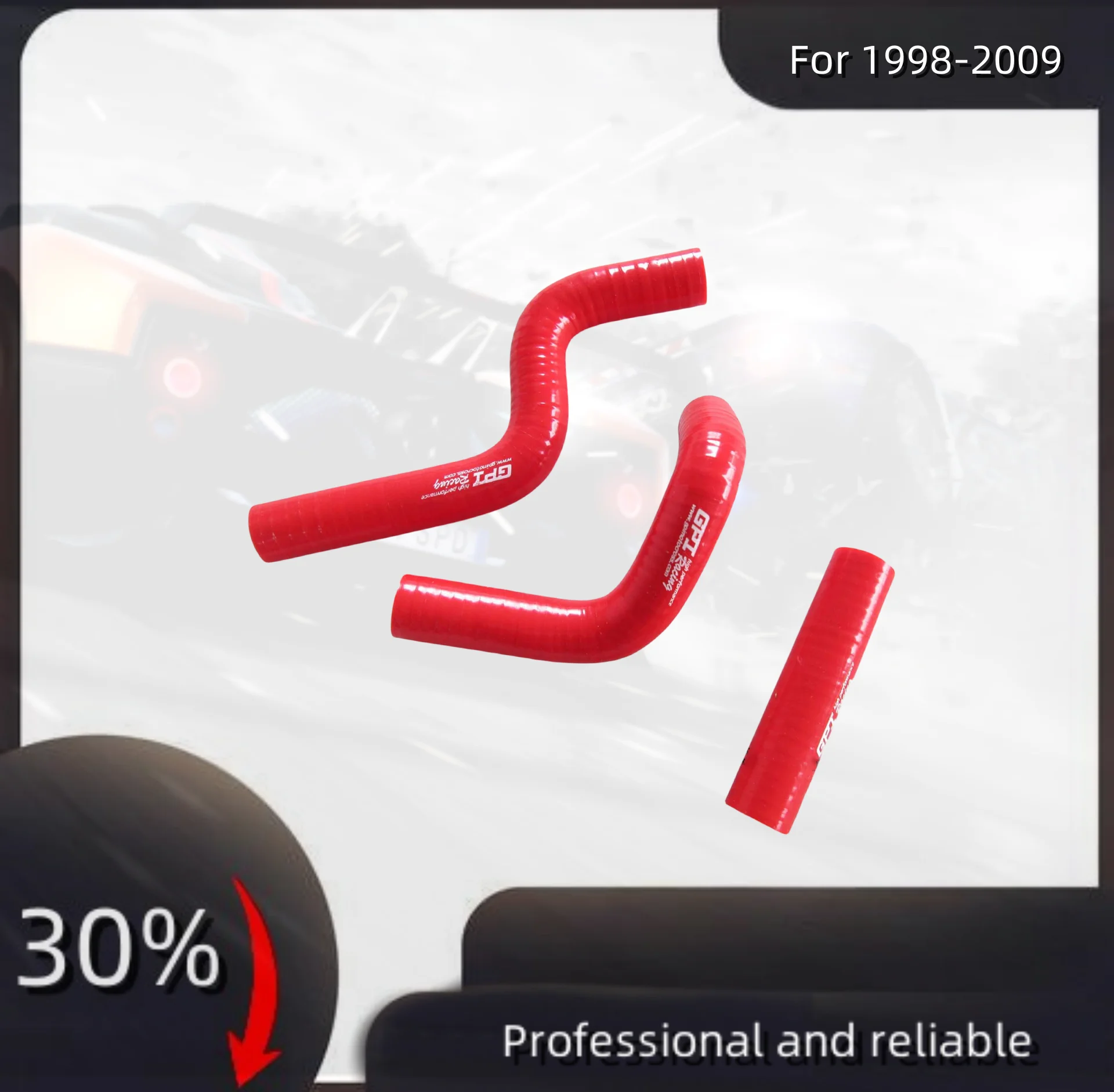 

1998 1999 2000 2001 2002 2003 2004 2005 2006 2007 2008 2009 Silicone Radiator Hose for Kawasaki KX80 KX85 KX100